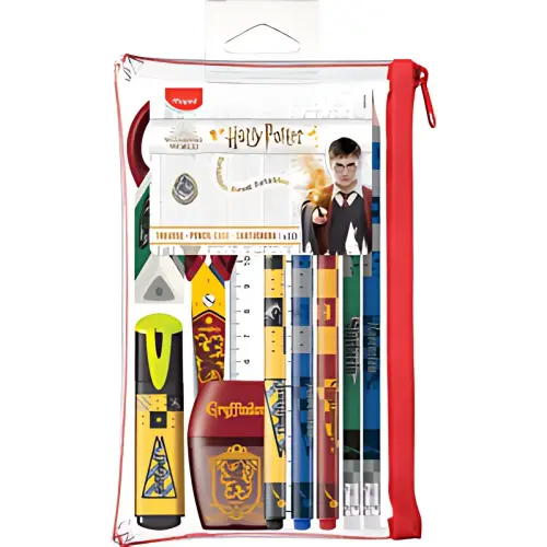 MAPED Etui HARRY POTTER TEENS, uitgerust, 10 stuks