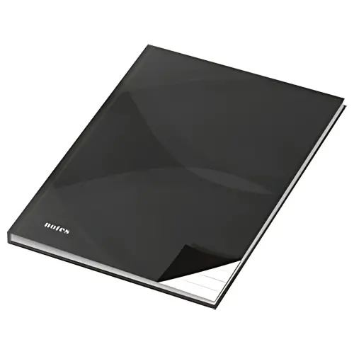 RNK Verlag Cahier 'notes carbon black', A4, gelijnd 