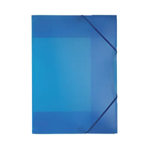 5 mappen met elastieken, PP, A3, assorti kleuren
