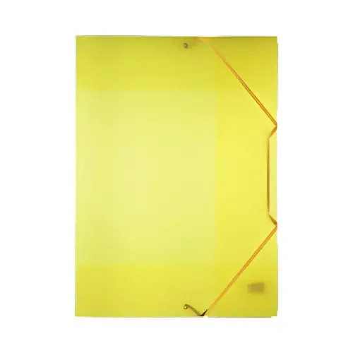 5 mappen met elastieken, PP, A3, assorti kleuren