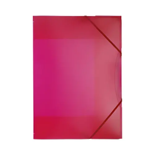5 mappen met elastieken, PP, A3, assorti kleuren