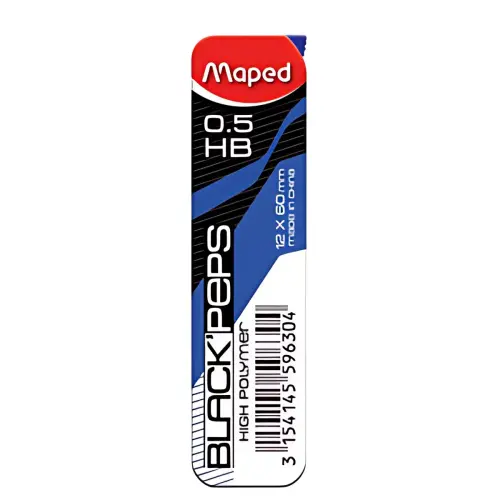 MAPED Mine voor potloodhouder BLACK'PEPS, 0,5 mm, display 