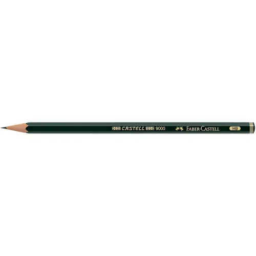 FABER-CASTELL Potlood CASTELL 9000, hardheidsgraad: HB