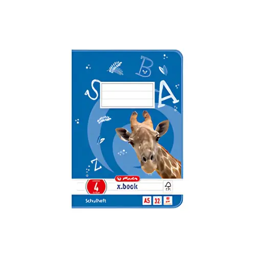 HERLITZ Schoolschrift x.book, A5, lijntype 4 