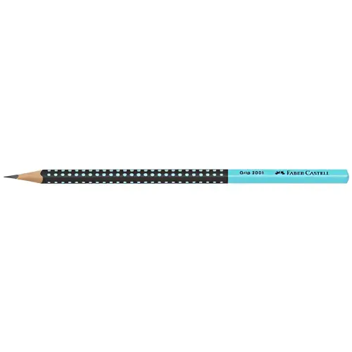 Grafietpotlood GRIP 2001 TWO TONE - Turquoise - Faber-Castell 