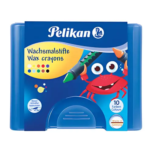 Krijtjes 655/10 - met hoes - rond - Pelikan 