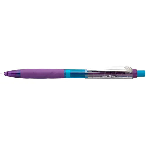 Pentel Q-Erase potloodhouder, 0,7 mm, roze/geel 