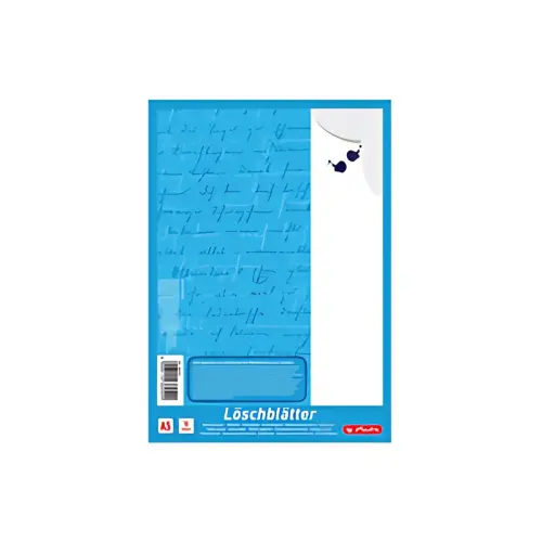 Blok absorberend papier formaat A5 - 80 g/m² - Wit - Herlitz