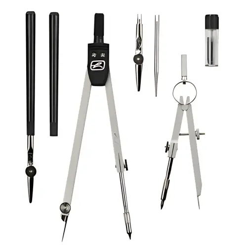 HERLITZ Passerset, 7-delig, zwart 