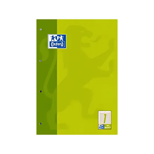 Werkblok - A4 - 50 pagina's - lijntype 1 - Oxford