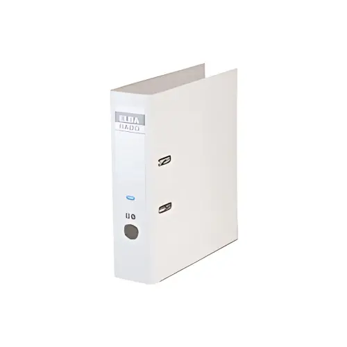 20 ELBA rado glanzende ordners, rugbreedte: 50 mm, zwart