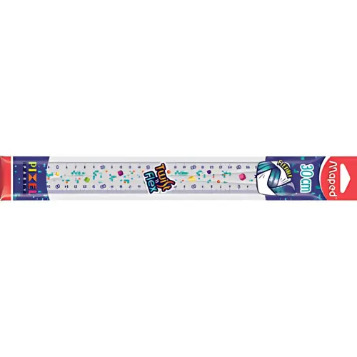 MAPED Platte liniaal Twist'n Flex PIXEL PARTY, 300 mm 