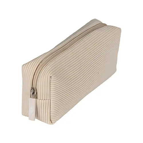 WEDO Etui van ribfluweel, beige