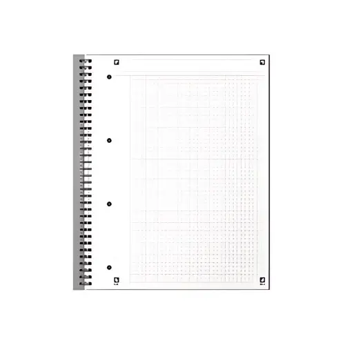Internationaal Cahier NOTITIEBOEK - A4 - gelijnd - Donkerblauw - Oxford