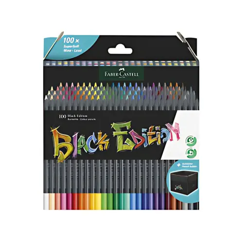 Kleurpotlood Black Edition - etui van 36 - Faber-Castell