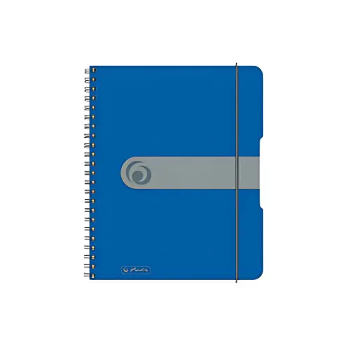 HERLITZ Spiraalschrift easy orga to go, A5, blauw 