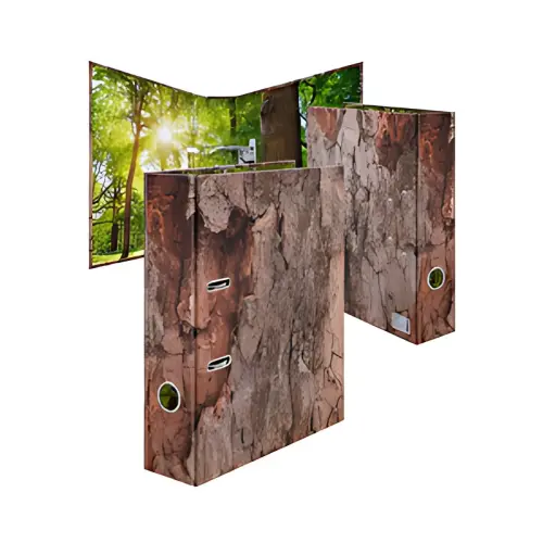 HERMA Ringmap met motief 'Nature', A4, hout