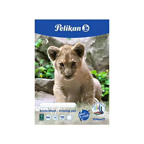 Pelikan Tekenschriftblok C 4/10, A4, 100 g/m2, 10 vellen