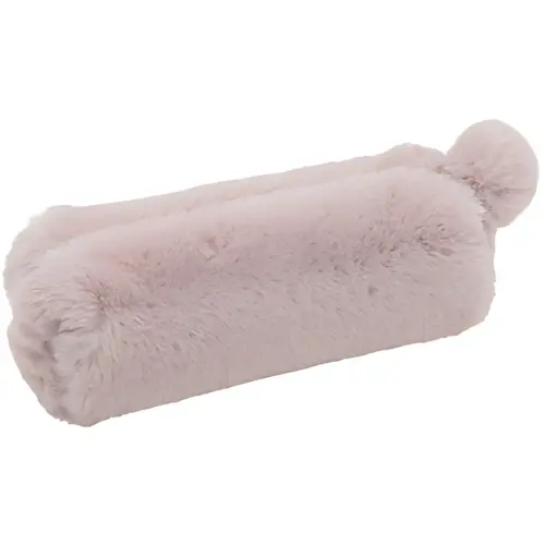 WEDO Etui 'FLUFFY', van pluche, roze