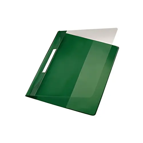 LEITZ Exquisit insteekhoes met klep, A4+ formaat, PVC, blauw 