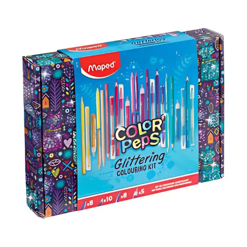 MAPED Glittering COLOR'PEPS kleurset, 31 stuks