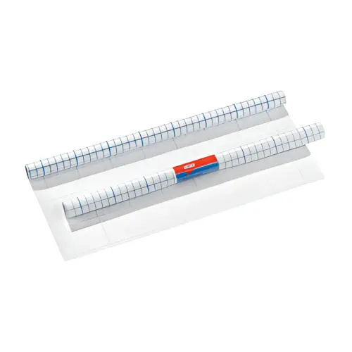 Boekbeschermer folie - 400 mm x 1 m - PP - Transparant - Herlitz