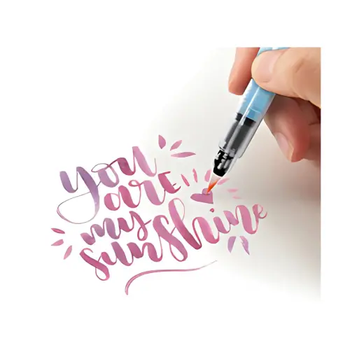 PentelArts Aquash Penseelpen, dikte: B, inhoud: 7 ml