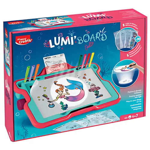 MAPED Creativ LED-tekenlichttafel LUMI BOARD SIRENE