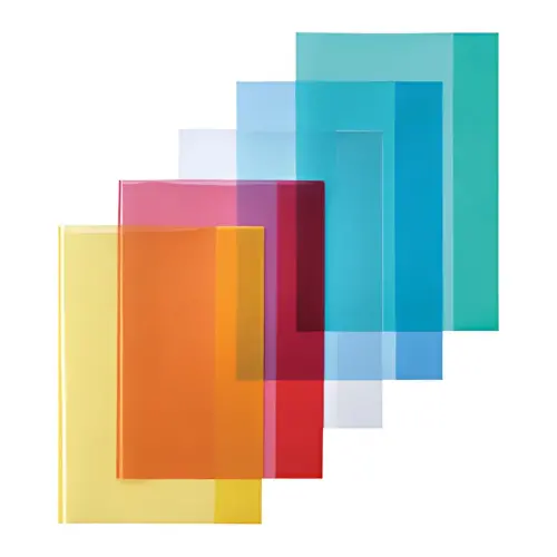 25 HERLITZ A4-formaat schriftbeschermers, van PP, transparant