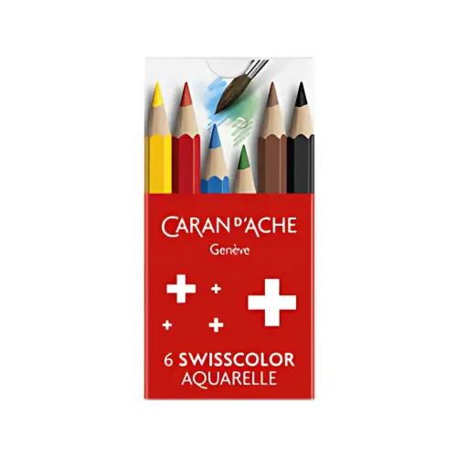 1/2 Kleurpotloden Swisscolor Aquarel - Caran d'Ache