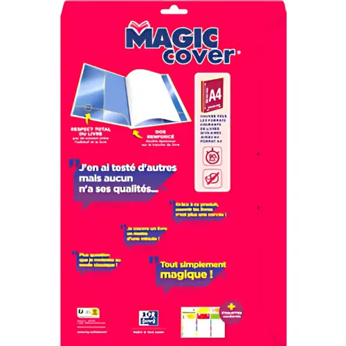 Oxford Boekenhoezen 'Magic Cover', inhoud: 10 vellen