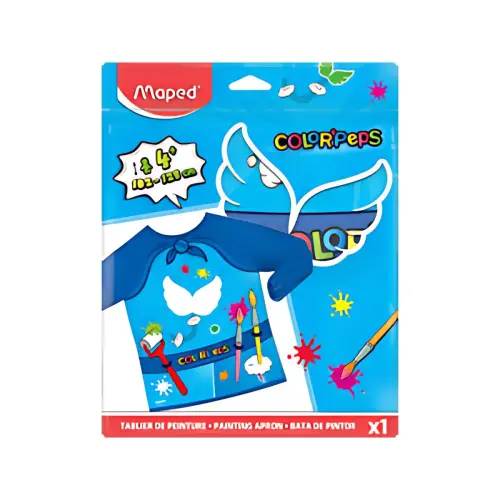 MAPED Schort voor kinderen om te schilderen COLOR'PEPS, maat 104-128 cm 