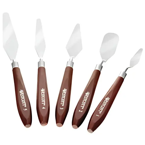 WESTCOTT Schildermes, set van 5 stuks