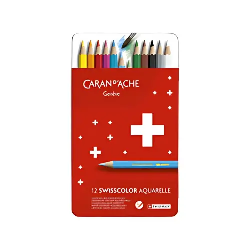 CARAN D'ACHE Swisscolor Aquarel kleurpotloden