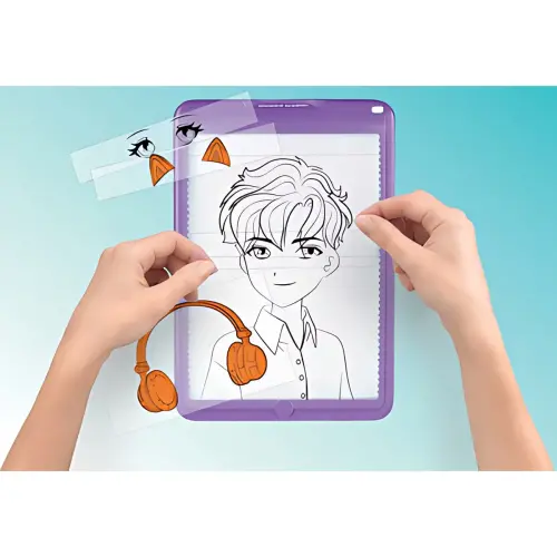 MAPED Creativ LED-lichttafel AVATAR MANGA, lila
