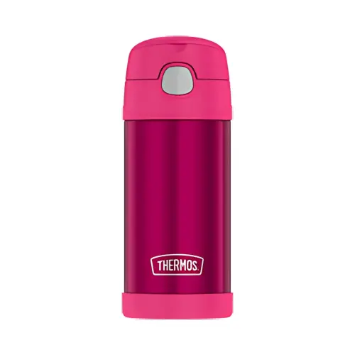 THERMOS Isothermische drinkfles FUNTAINER met rietje, blauw 