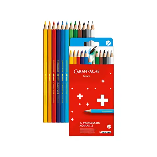 CARAN D'ACHE Swisscolor Aquarel kleurpotloden 