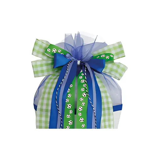 ROTH Pochette 'Speed', wit/blauw/zwart in 70% polyester en 
