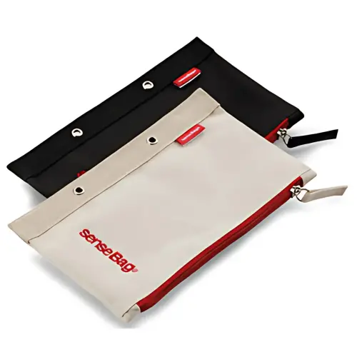 TRANSOTYPE Etui voor ringmap 'senseBag', zwart