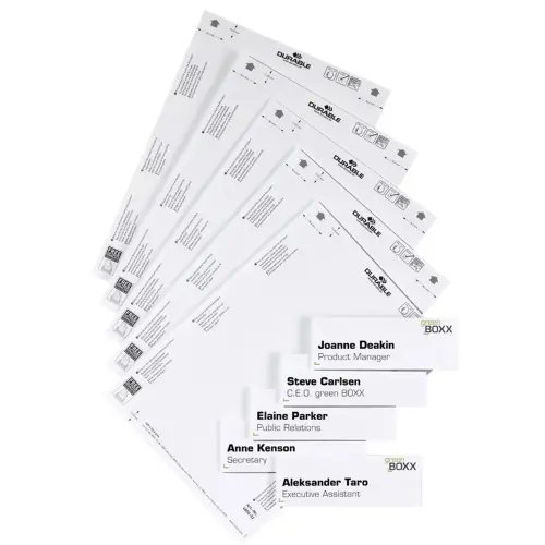 Deurbord CLICK SIGN, A4, wit - Durable