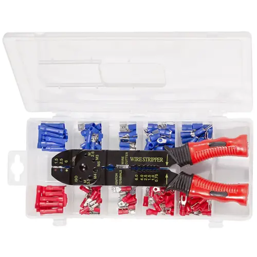 LogiLink Krimptang met assortiment kabelschoenen - Logilink professional