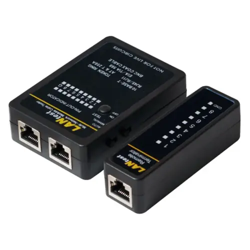 LogiLink Kabeltester RJ11, RJ12, RJ45 en BNC - Logilink professional