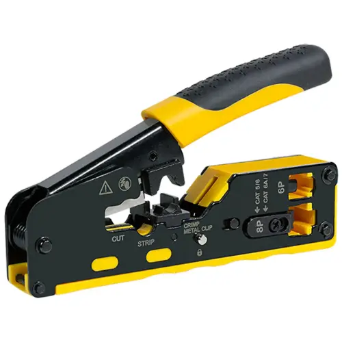 Krimptang voor CAT.5/CAT.6/CAT.6a/CAT.7/RJ11/RJ12 - Logilink professional 