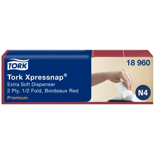 Xpressnap Servet voor dispenser, wit - Tork