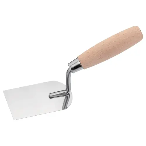 Stukadoorsspaan, houten handvat, 100 mm - Westex