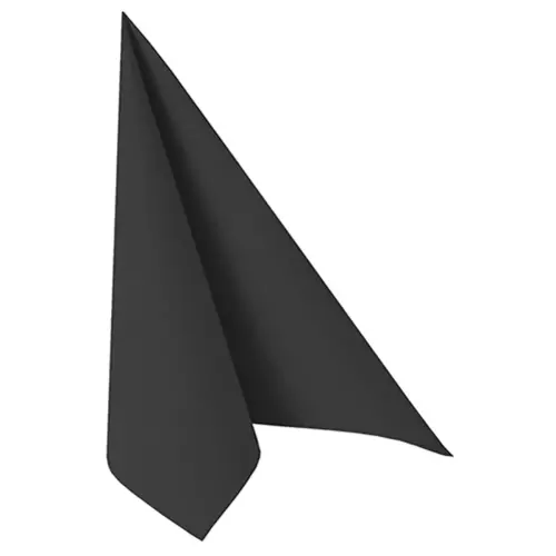 Servet ROYAL Collectie - Zwart - Papstar