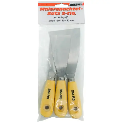 Set van 3 plamuurmessen - Brüder Mannesmann