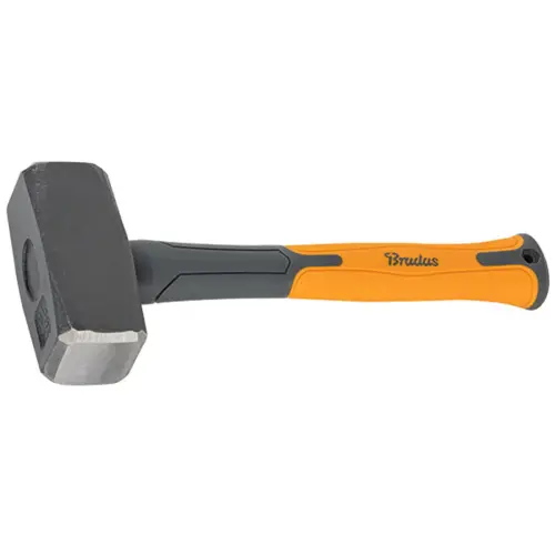 Massette, 1.000 g, antraciet/oranje - Bradas