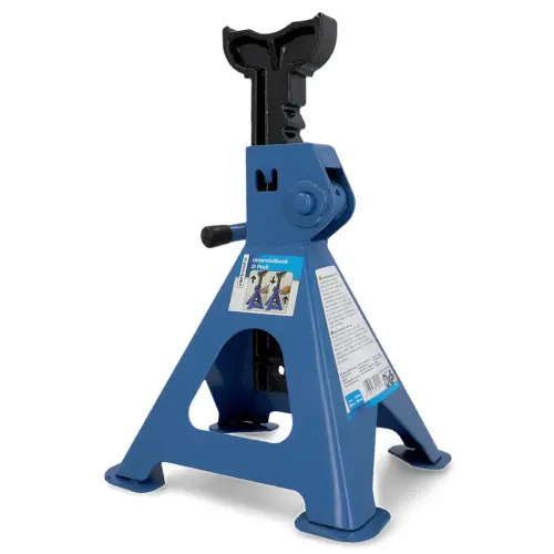 Steunkrik, capaciteit: 2.000 kg, blauw - Cartrend 