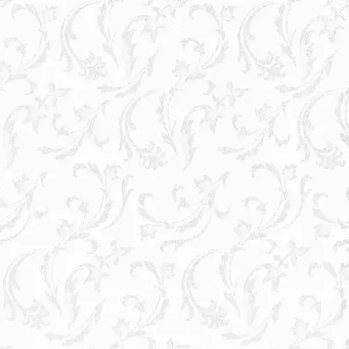 Servet 'ROYAL Collection Damascato', wit - Papstar 